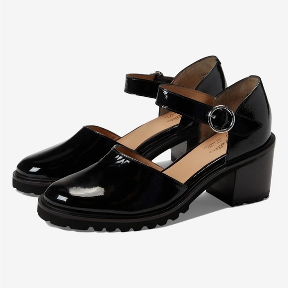 Seychelles lock and key patent leather size 9 platform heels - Picture 2 of 6